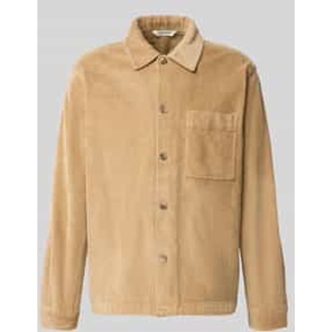 Regular fit overshirt van katoenmix model 'OTTO'