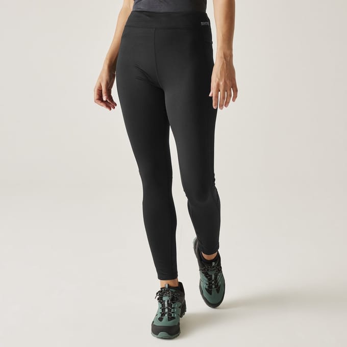 Regatta-Holeen Pro compressielegging voor dames-Zwart