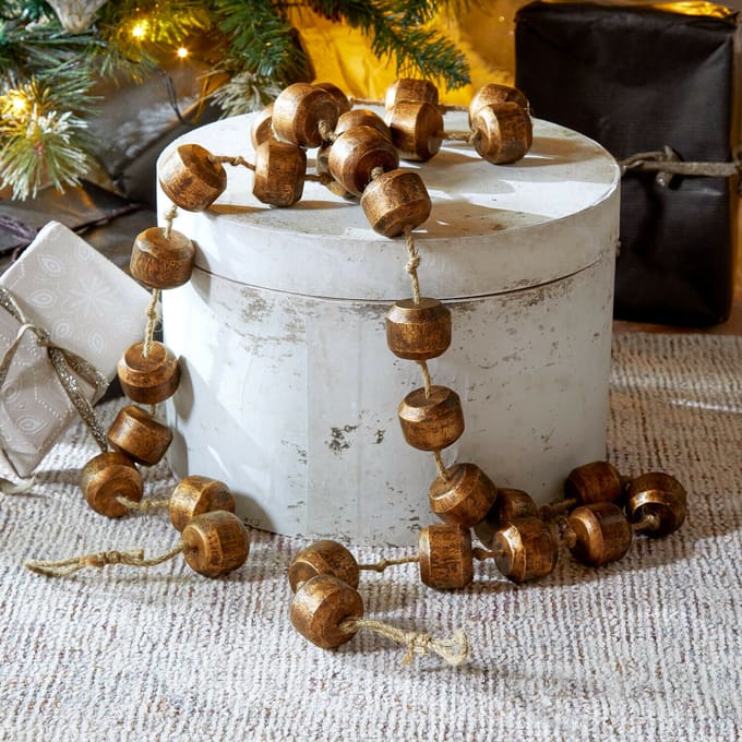LOBERON Guirlande Caralinas goud/bruin