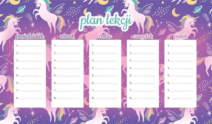 Wallvy - Magnetische Lesplan - 45x26cm - Personaliseerbaar - Drooguitwisbaar