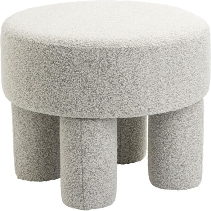 Multifurn Poef demi bouclé