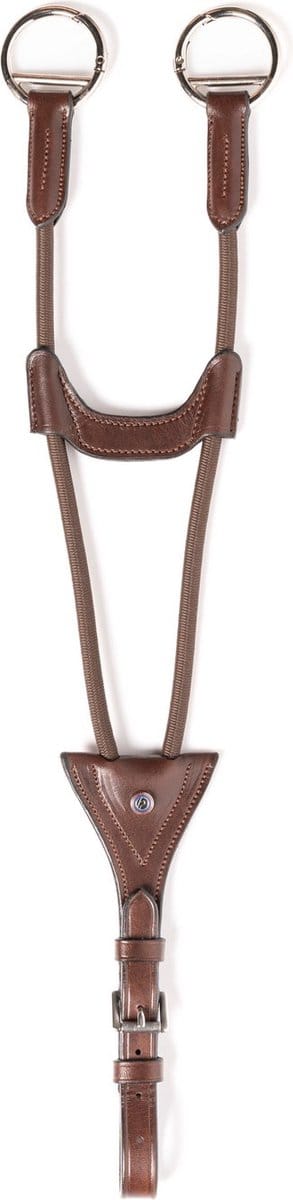 Trust Valkenswaard Elastic running Martingale Attachment Cob Zwart/Zilver