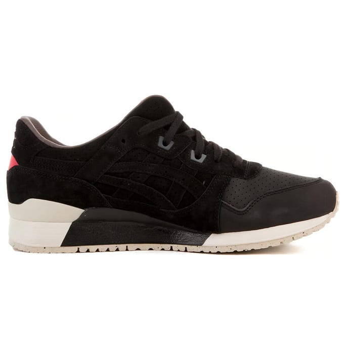 ASICS Gel Lyte 3 Unisex Sneakers Zwart Wit H7E0L-9090 37.5 black