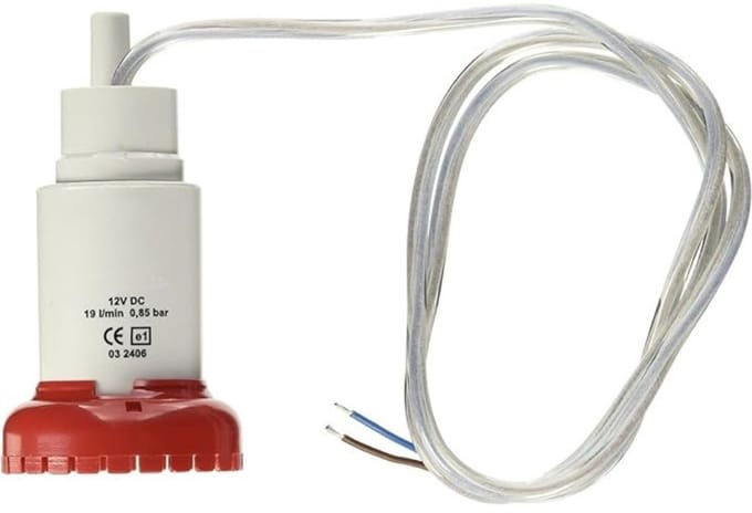 DYNA® Dompelpomp Zwembad - Dompelpomp - Dompelwaterpomp - Wit - 17cm x 10cm x 5cm