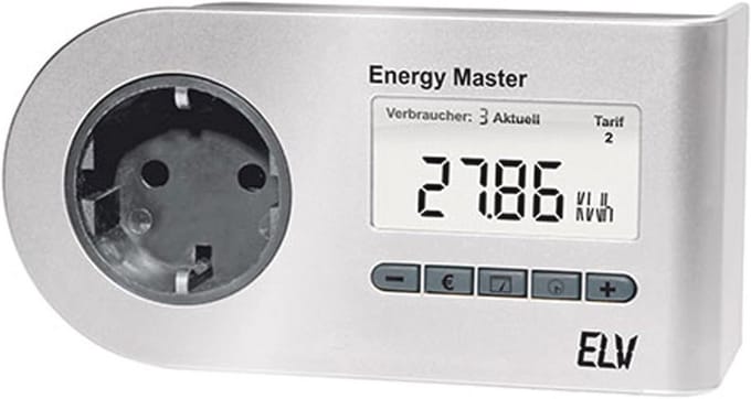 Energiekostenmeter en Wattmeter voor nauwkeurige energieanalyse