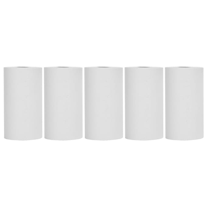 5 Rollen Thermisch Kassabonpapierrol Thermisch Papier voor Kantoormachine Kleine Printer white