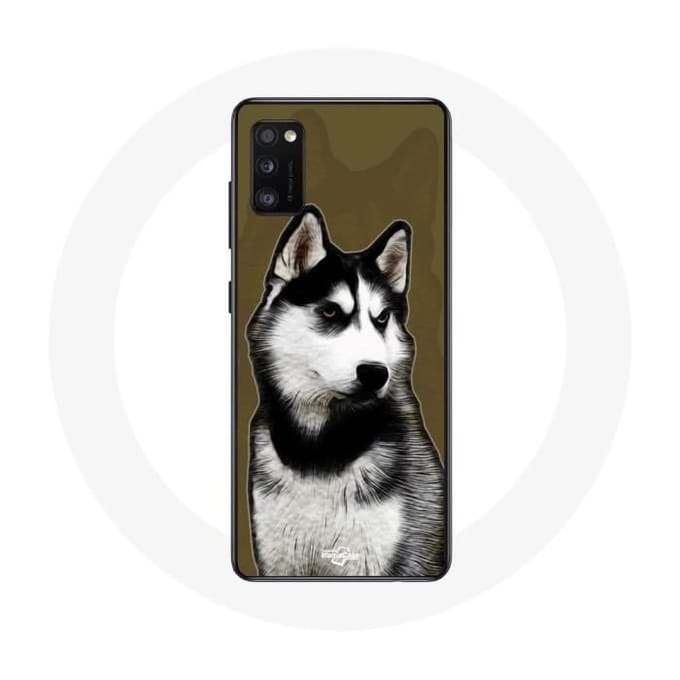 Samsung Galaxy A41 Siberische Husky hoesje
