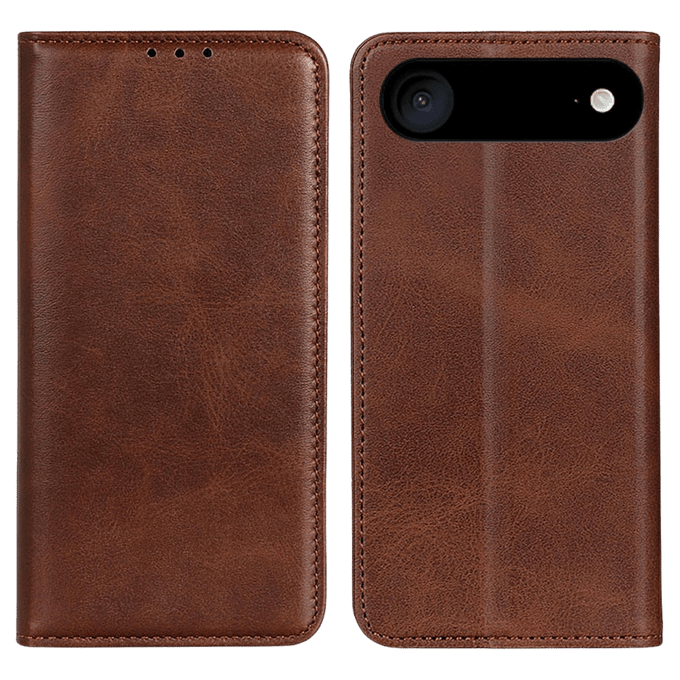 CaseBody Apple iPhone Air Real Leather Wallet Hoesje Bruin