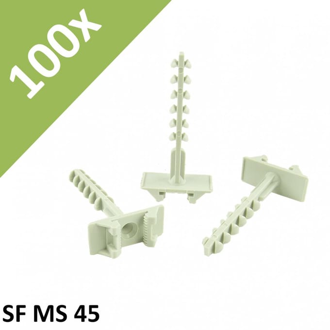 Fischer adjustment clip SF JC 25 mounting base SF MS 45