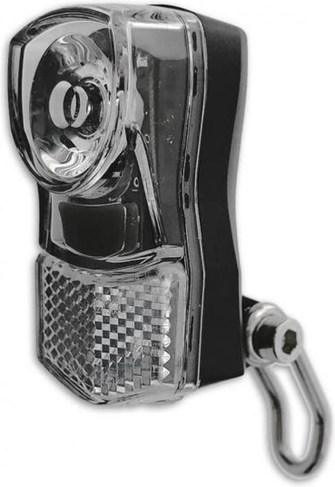 Büchel Koplamp Kroonbout Led 15 Lux Batterij Zwart