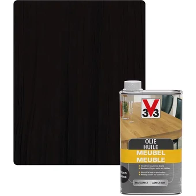 V33 Meubelolie Ebben Mat 500ml