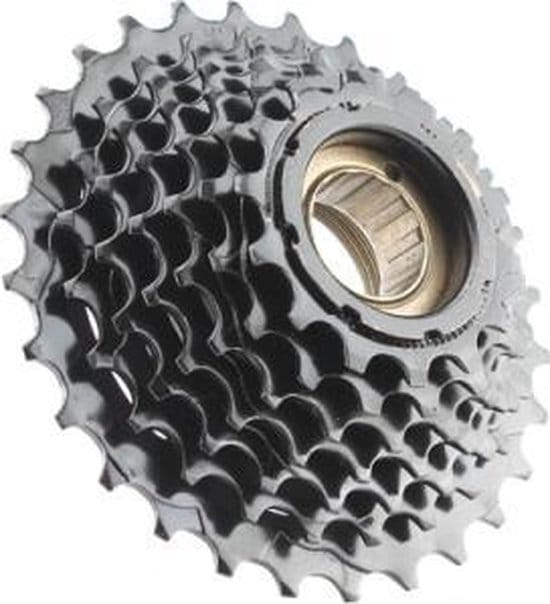 Freewheel 7-speed Sunrace 13-28T - Chroom