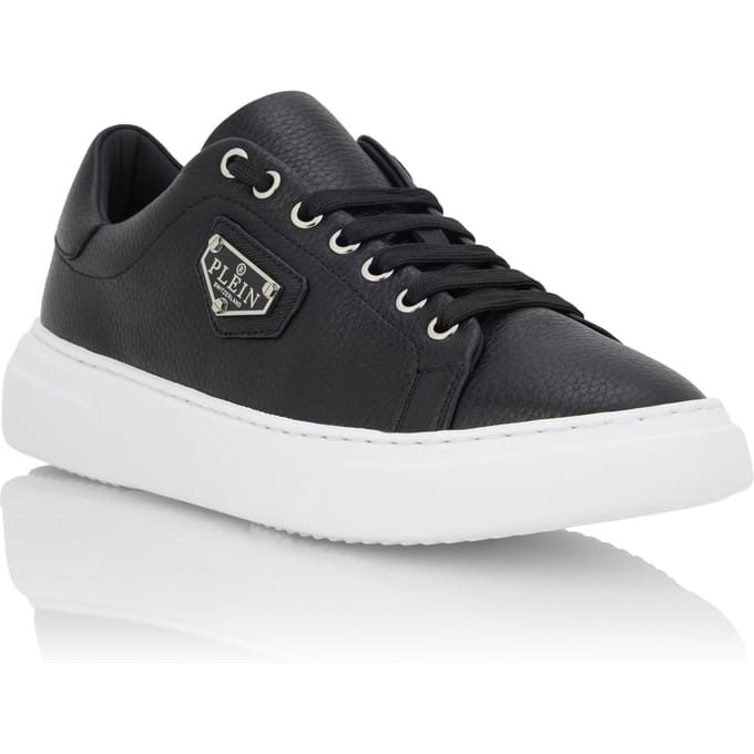 Leather Lo-Top Sneakers Iconic Plein