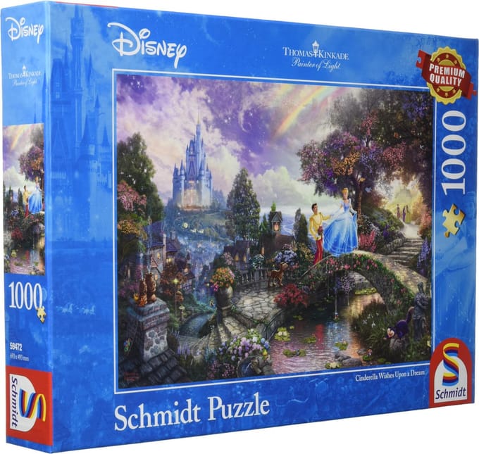 Schmidt Disney Princess - Cinderella/Assepoester Puzzel - 1000 stukjes