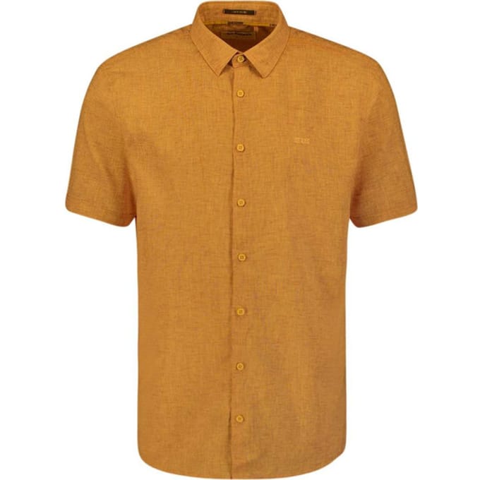 No Excess Shirt short sleeve 2 coloured melan yellow