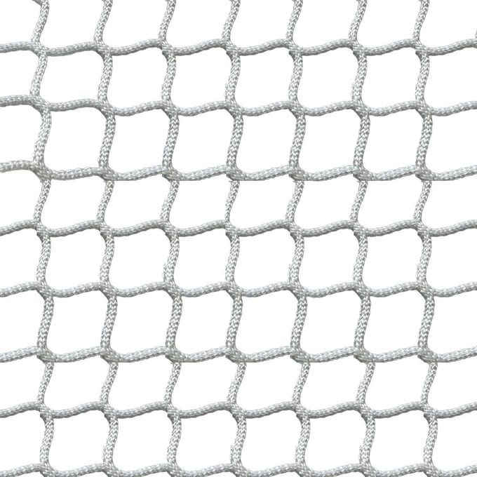 Veiligheidsnet - Valbeveiliging - Kinderen en huisdieren - Versterkte rand - 2x2 meter - Wit