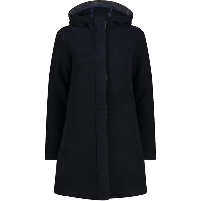CMP Tradition 1948 Hoodie - Black blue - Maat Damen_EU 34