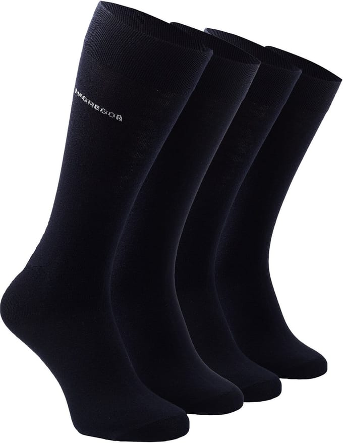 McGregor Classic Heren Sokken | Maat 43-46 | Crew Sok Blauw | 6-pack / 6 paar | 39/42
