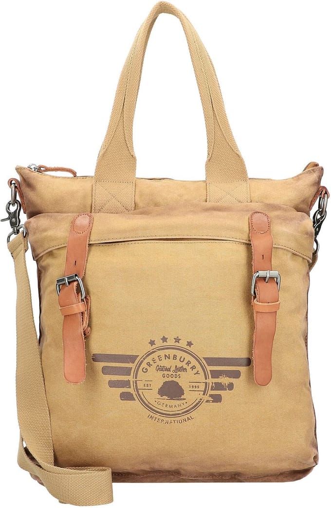 Greenburry Vintage Aviator Schoudertas 36 cm - Dames - camel