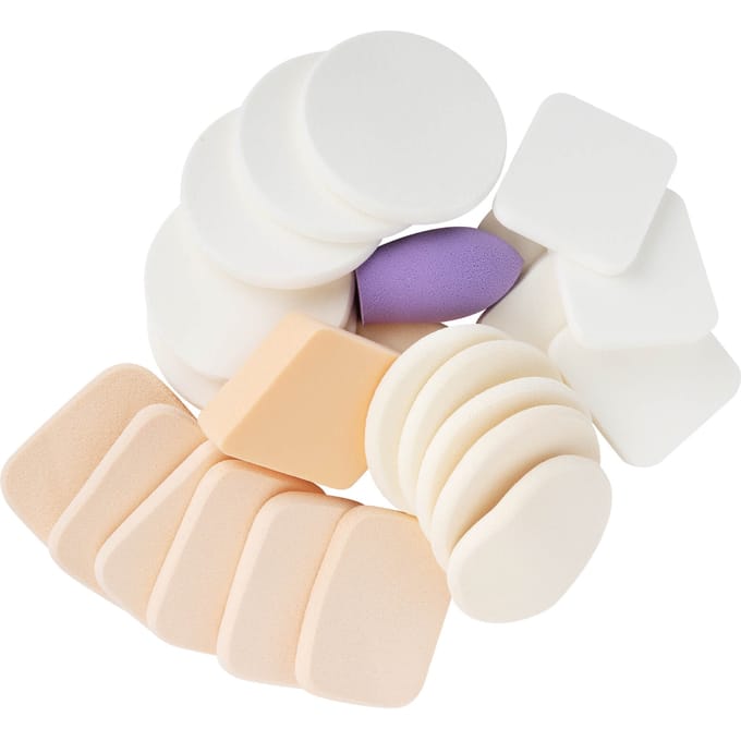 brushworks Assortiment Sponsjes voor Make-up