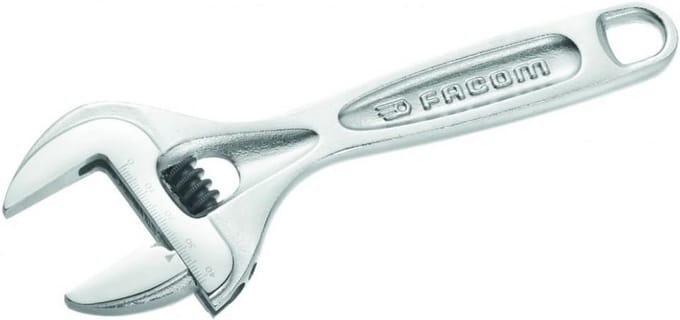 Verstelbare rolvorksleutel Kort Model met Grote Capaciteit 8 mm