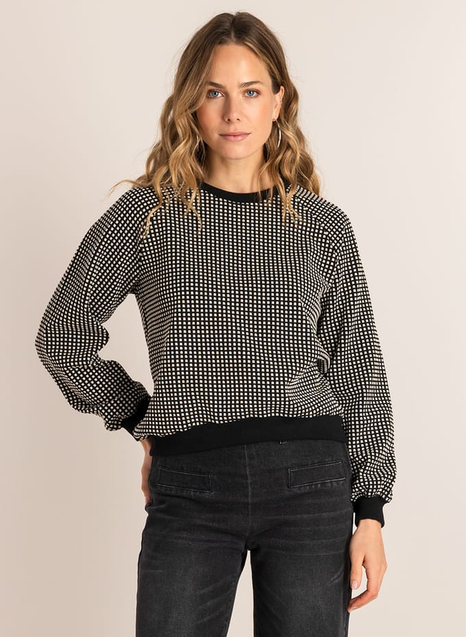 IVY BEAU Sabien - Black/Off White - maat 44