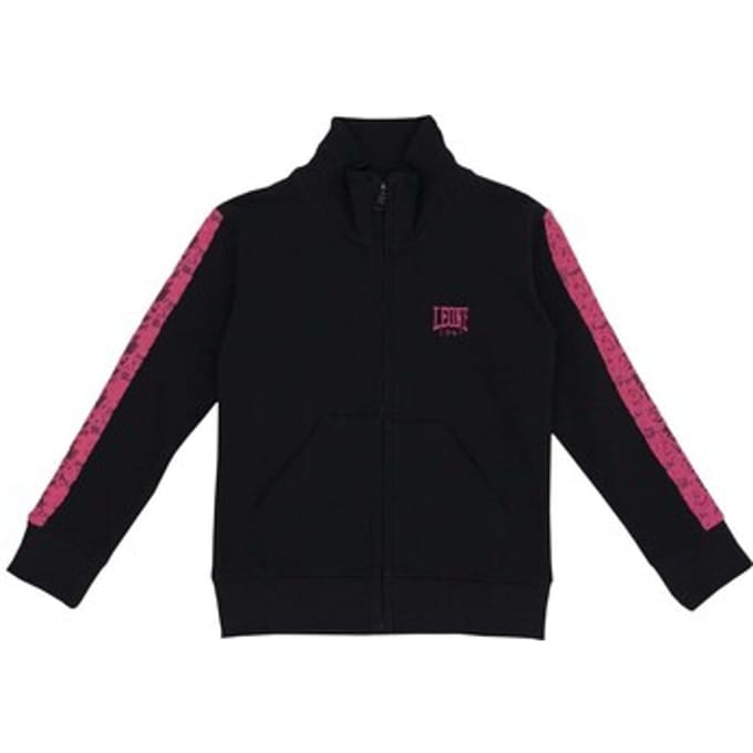 Trainingsjack Leone 1947 Girl Sweatshirt Full Zip Pink Girl