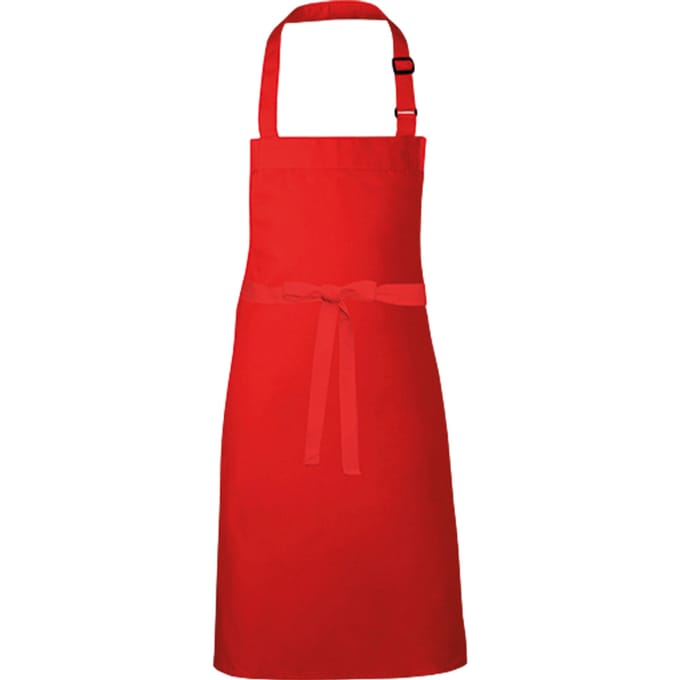 Link Kitchen Wear Barbecue Verstelbaar Schort (Rood)
