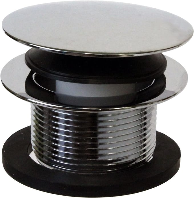 Badplug Tip-Toe Drukstop Universeel 1 1/2 inch NPSM Voorafdraad Badkamerafvoer