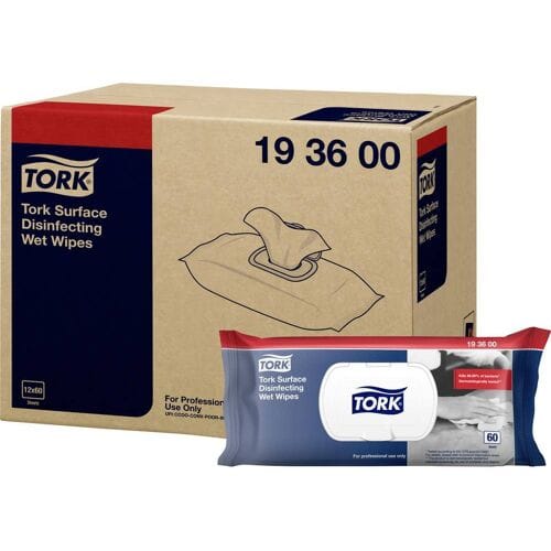 TORK 193600 Desinfectiedoekjes 60 stuk(s) 1 set(s)