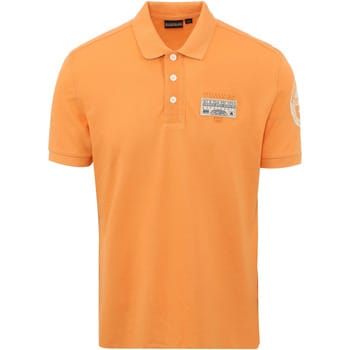 Napapijri Polo Amundsen Oranje - Maat M - Heren