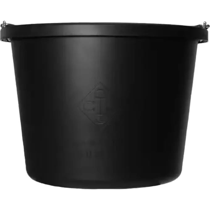 Grooming Deluxe - Wateremmer zwart 12L