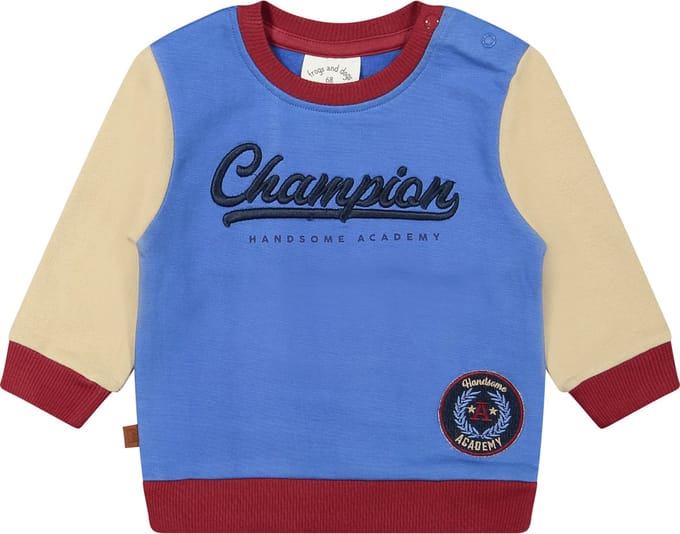 Frogs and Dogs - Sweater Geborduurd - Multicolor Handsome Academy - - Maat 68 -
