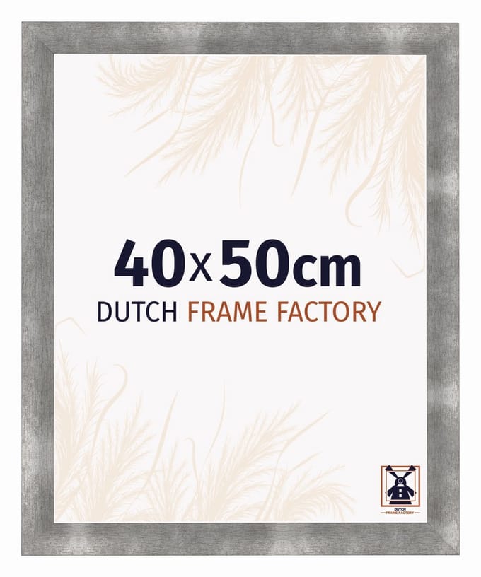 Fotolijst 40x50 cm - MDF - Metaal Vintage - Praag
