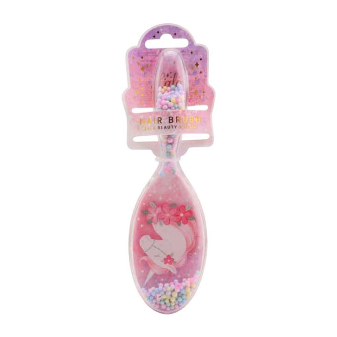 Roze Haarborstel voor Kinderen - Eenhoorn / Fee - 21x5x4cm