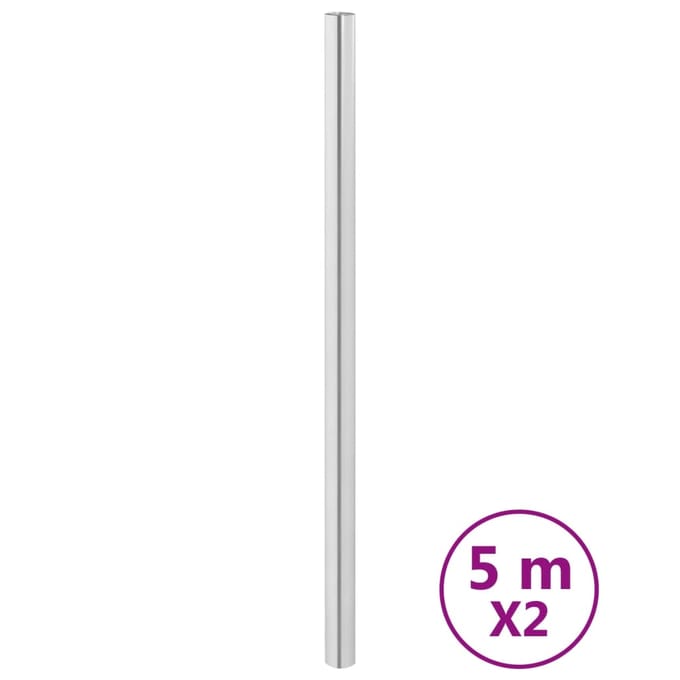 vidaXL - Meubelfolies - zelfklevend - 90x500 - cm - PET - zilverkleurig