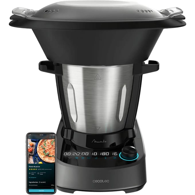 Keukenrobot - CECOTEC - Mambo 11090 - 1600 W - 3,3 L - 37 functies - Grijs