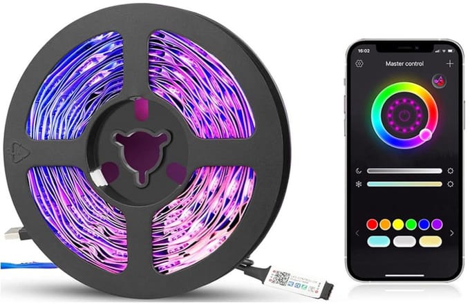 ApexArte® Led Strip 6 Meter - Led-Strips met Afstandsbediening - Veelkleurig