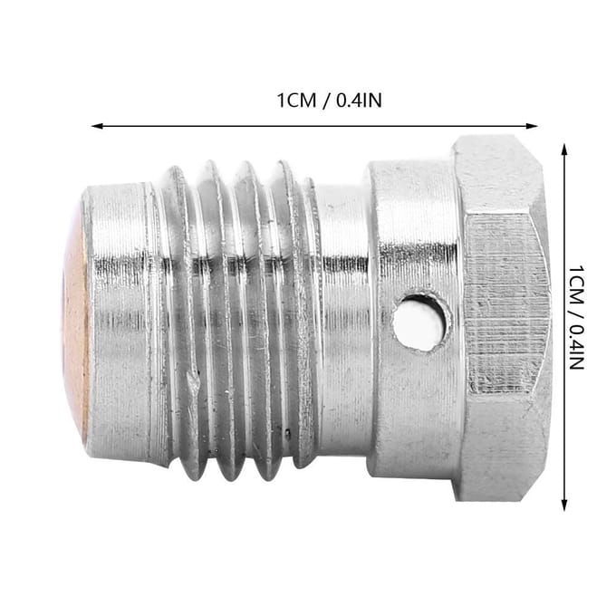 3 STKS 3K 3824UNF Unified Koperen Burst Disk voor Paintball Tank Regulator