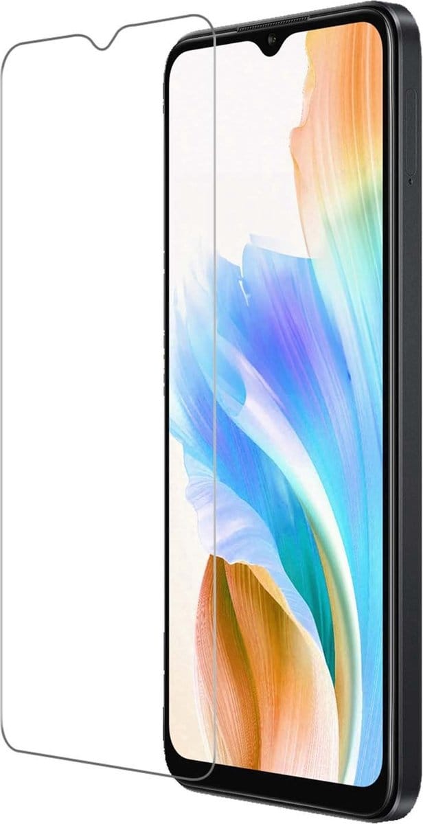 Screenprotector - Geschikt voor OPPO A18 - Extra Sterk - Gehard Glas - Beschermglas - Tempered Glass - Screen Protector