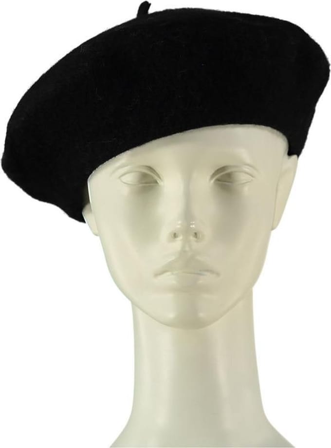 Sarlini Baret Zwart