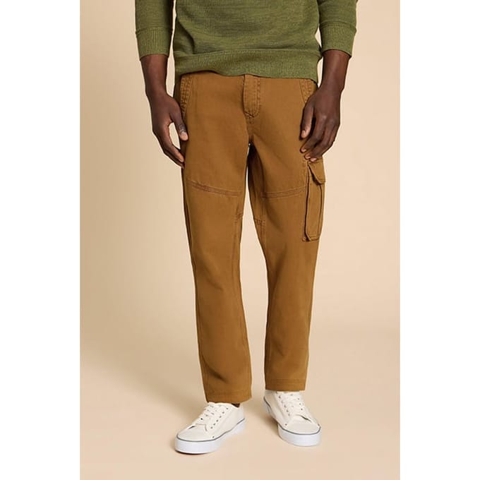 White Stuff Kegworth  Cargo Trouser Dark Tan Taglia: W32 REGULAR | Pantaloni cargo Outlet | Uomo