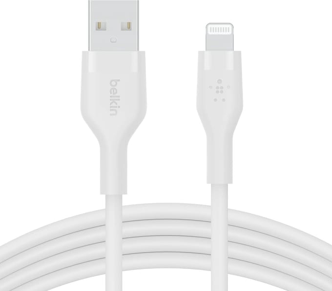 Belkin BOOST CHARGE™  USB-A naar iPhone Lightning - 2m - Wit