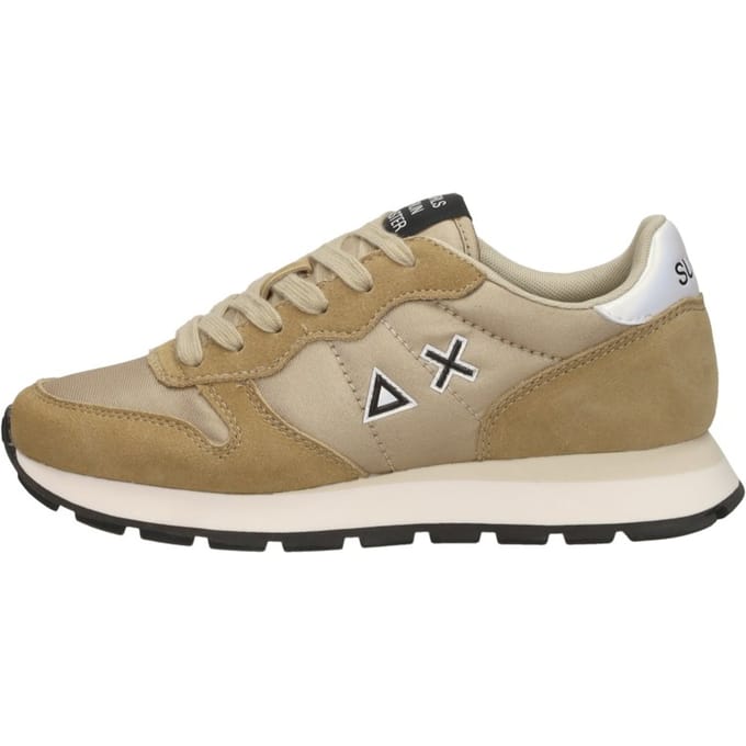 SUN68 Ally Bright Nylon Sneakers Laag - beige - Maat 36