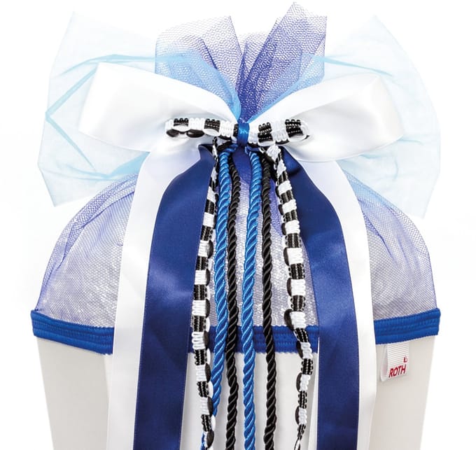 Voetbalschouderlint 'Soccer', groen / blauw