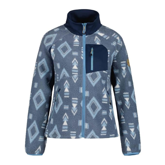 Icepeak Dames/Dames Millstadten Full Zip Fleecejack (Blauw)