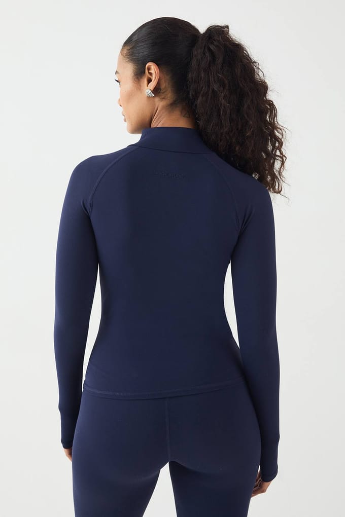 Dames DSGN Studio Ultra Sculpt Ritsjack | Navy | Maat: Medium