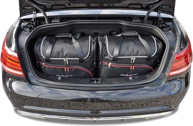 Kjust Autotassen Op Maat Mercedes E-klasse Cabrio (2009-2016) 4-dlg