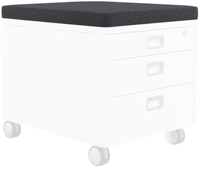 Zitkussen voor rolcontainer - 54 x 43 x 5 cm - Ergonomisch en Duurzaam