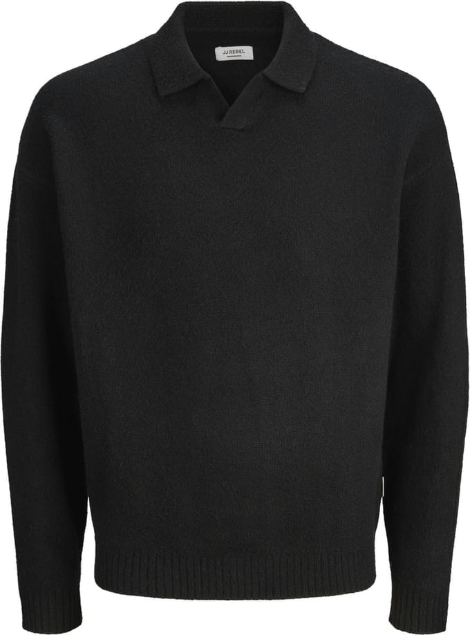 JACK&JONES - JREBSONAR KNIT SPLIT NECK - Jongens - Gebreide truien